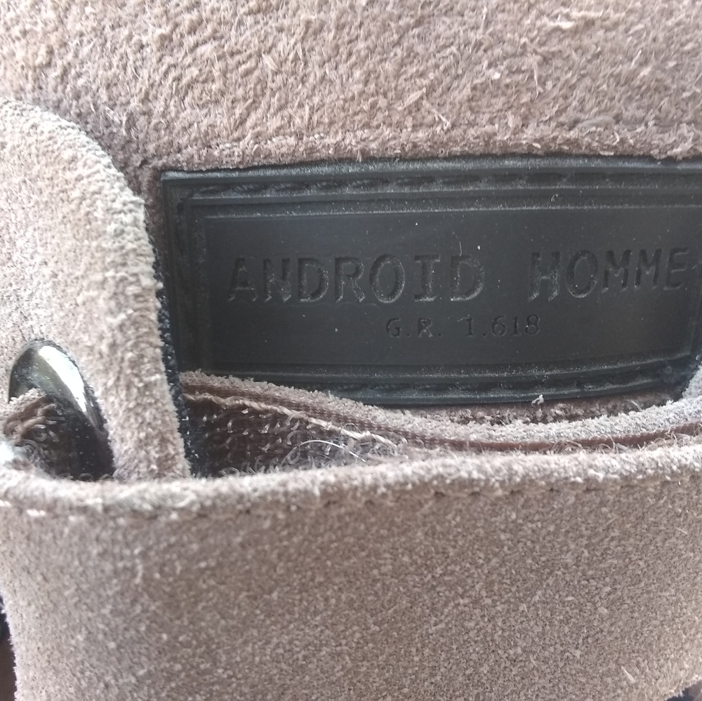 Suede Android Homme hightops - Picture 3 of 9